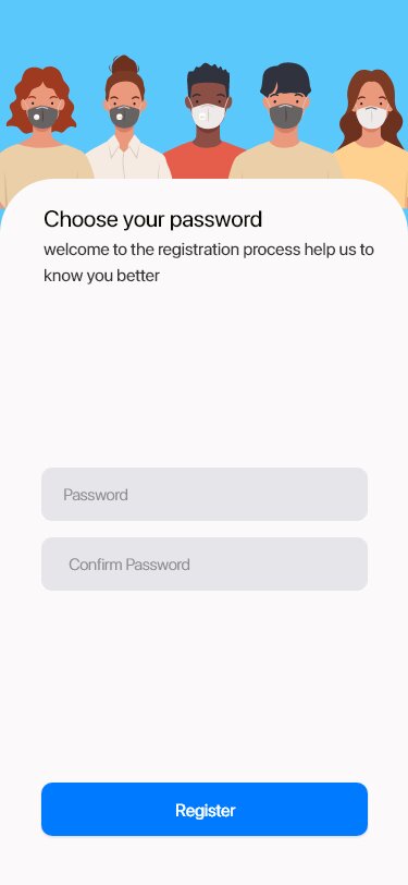 Signup Screen - 3rd step - UI Design
