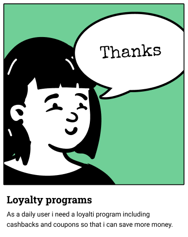 Loyalty programs user story
